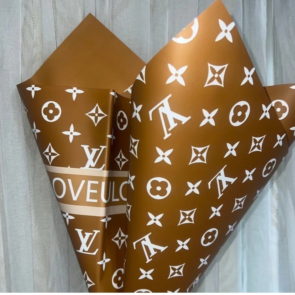 Korean Wrapping paper Luxury Brands Waterproof 20 Sheets - Same Day Shipping